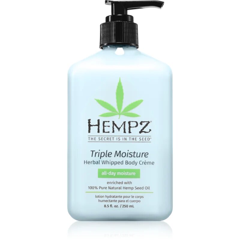 HEMPZ Triple Moisture тоалетно мляко за тяло 250 мл.