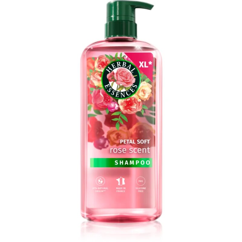 Herbal Essences Petal Soft Rose Scent интензивен подхранващ шампоан за суха коса 650 мл.