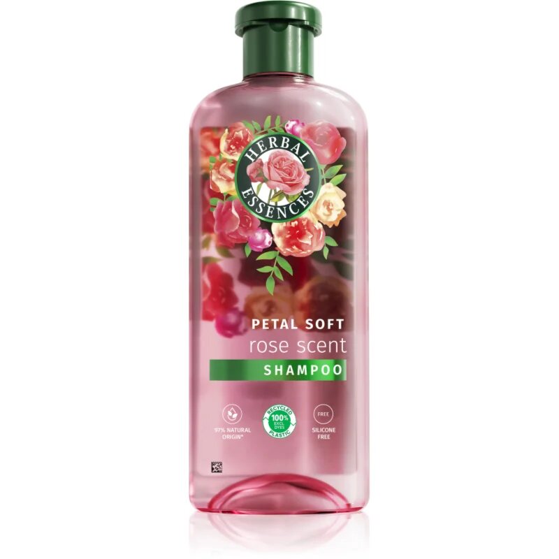 Herbal Essences Rose Scent Petal Soft шампоан за суха и увредена коса 350 мл.