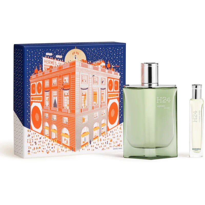 Hermes H24 Herbes Vives EDP Set подаръчен комплект за мъже