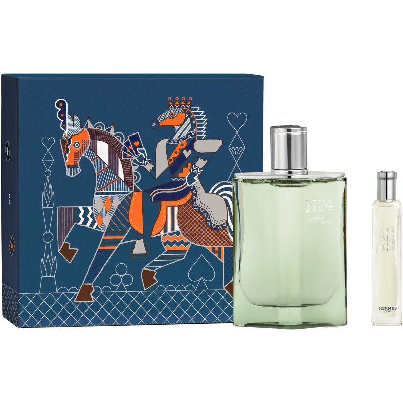 Hermes H24 Herbes Vives Gift Set Eau de Parfum подаръчен комплект за мъже