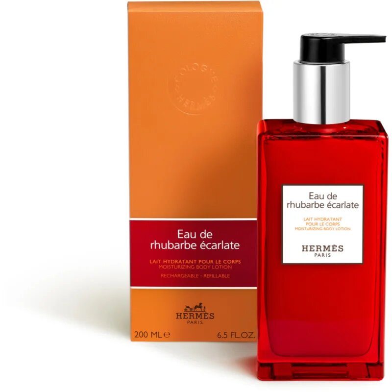 Hermes Le Bain Eau de rhubarbe écarlate тоалетно мляко за тяло унисекс 200 мл.