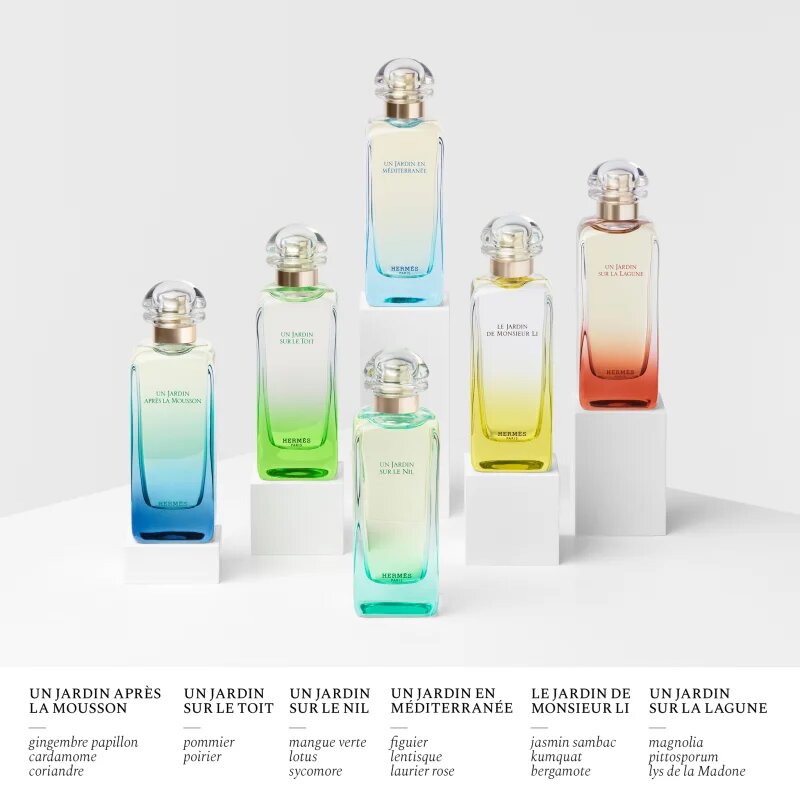 Hermes Parfums-Jardins Collection Le Jardin de Monsieur Li тоалетна вода сменяема унисекс 100 мл.