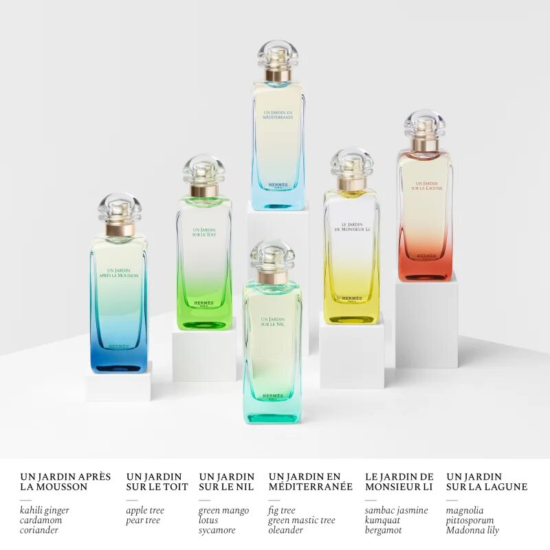 Hermes Parfums-Jardins Collection Un Jardin Sur La Lagune тоалетна вода сменяема унисекс 100 мл.