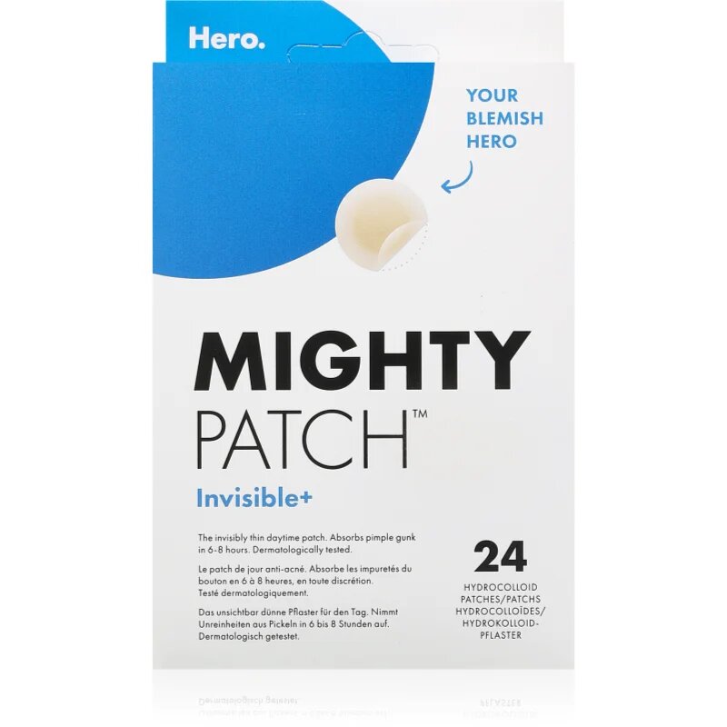 Hero Cosmetics Mighty Patch Invisible лепенка против акне 24 бр.