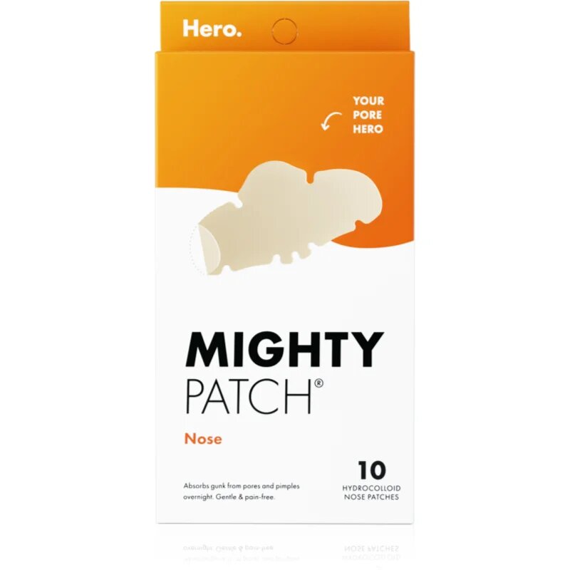 Hero Cosmetics Mighty Patch Nose лепенки за проблемна кожа 10 бр.