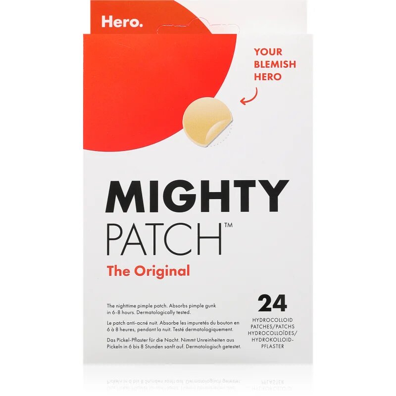 Hero Cosmetics Mighty Patch Original лепенка против акне 24 бр.