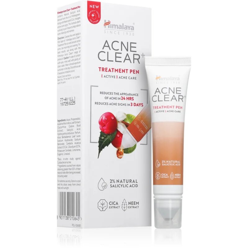 Himalaya Herbals Acne Clear+ Treatment Pen локална грижа против акне 15 мл.