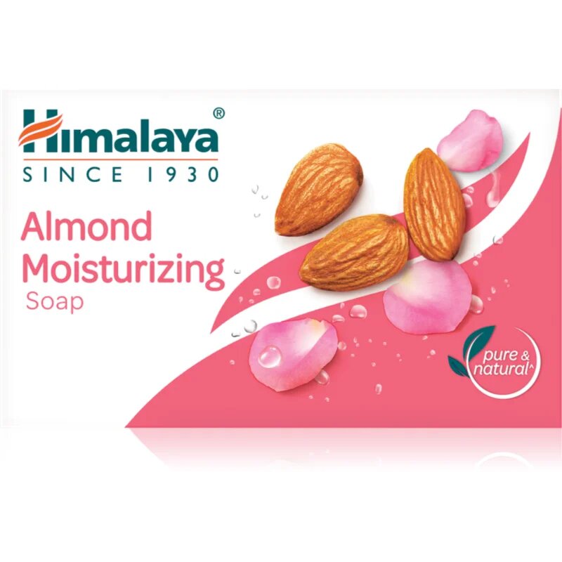 Himalaya Herbals Almond Moisturizing твърд сапун хидратираща 75 гр.