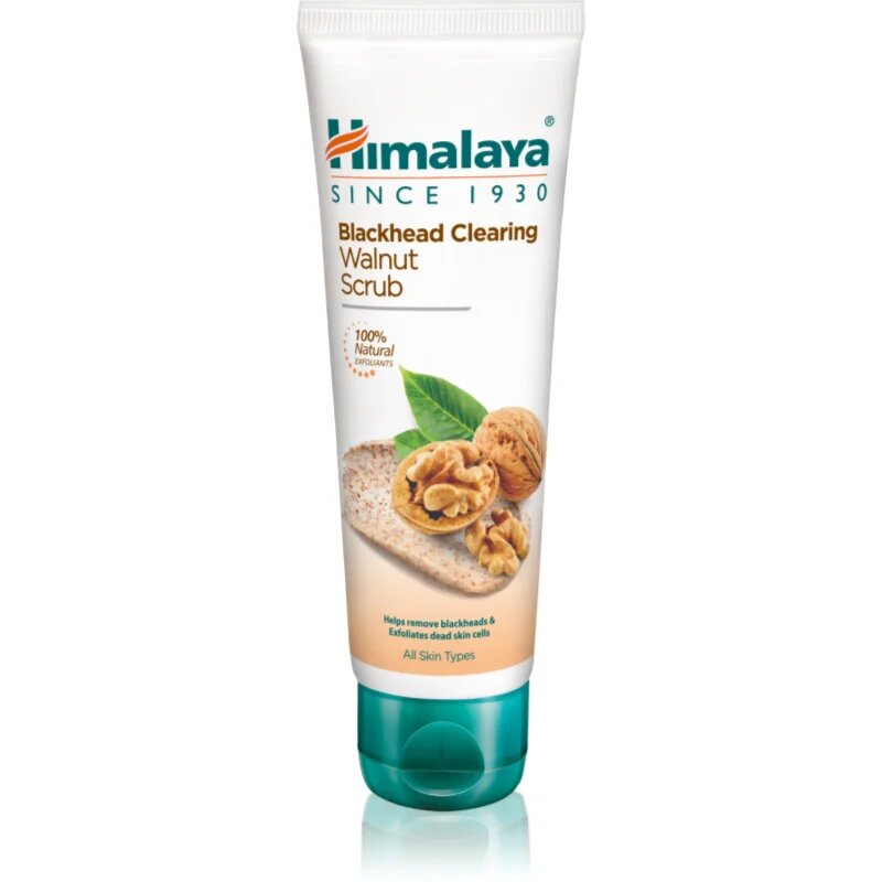 Himalaya Herbals Gentle Exfoliating Walnut Scrub почистващ пилинг за лице 75 мл.