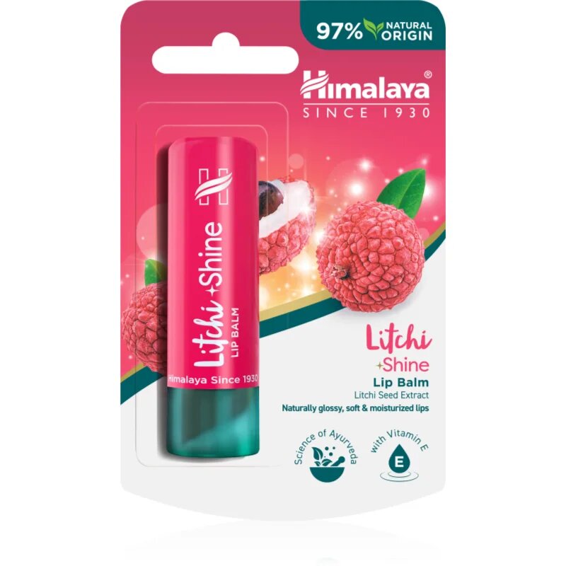 Himalaya Herbals Litchi Shine балсам за устни 4.5 гр.