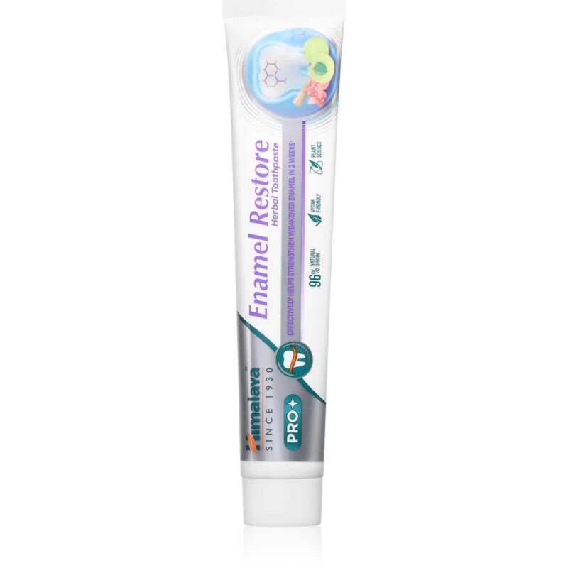 Himalaya Herbals PRO Enamel Restore натурална паста за зъби за да се засили зъбния емайл 75 мл.
