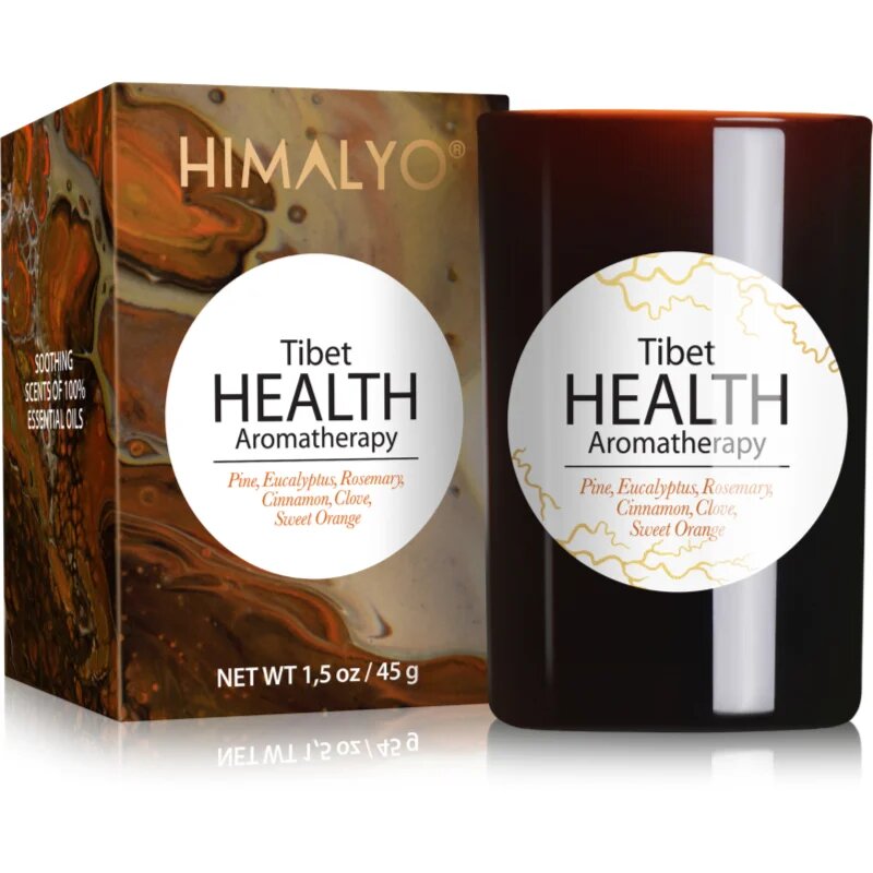 HIMALYO HEALTH ароматна свещ 45 гр.