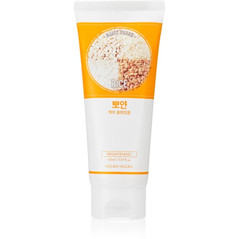 Holika Holika Daily Fresh Rice хидратираща почистваща пяна за суха кожа 150 мл.