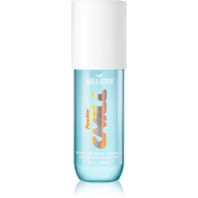 Hollister Feelin' Chill парфюмна мъгла за тяло и коса за жени Grapefruit 198 мл.