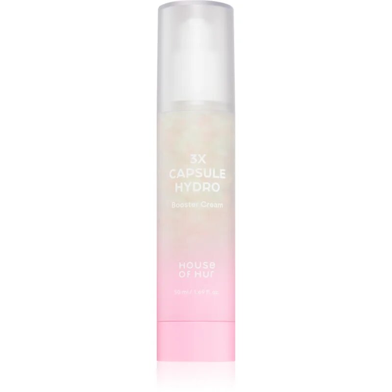 House of Hur 3X Capsule Hydro Booster Cream хидратираща основа за освежаване и изглаждане на кожата 50 мл.