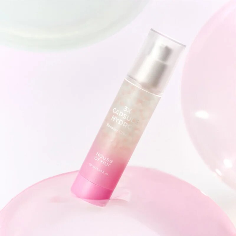 House of Hur 3X Capsule Hydro Booster Cream хидратираща основа за освежаване и изглаждане на кожата 50 мл.