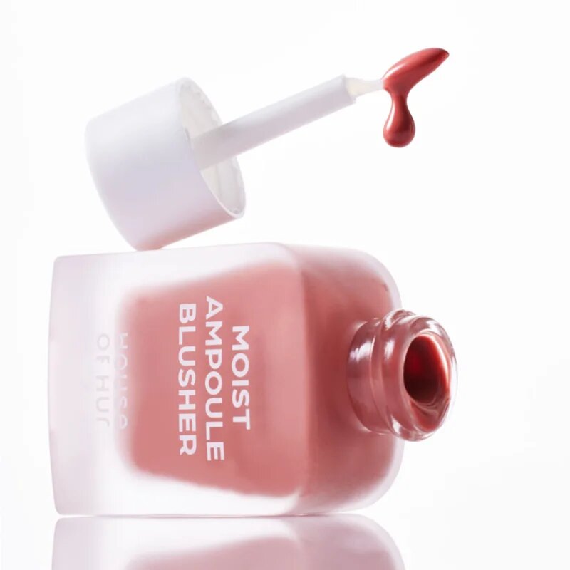 House of Hur Moist Ampoule Blusher течен руж мини цвят 03 Rose Brown 10 мл.