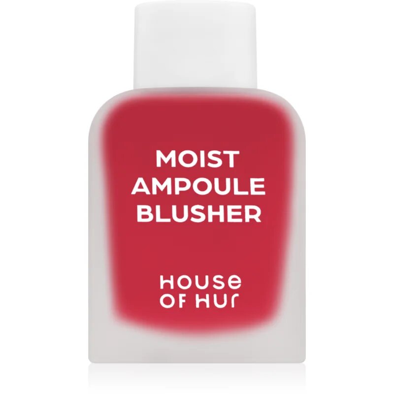 House of Hur Moist Ampoule Blusher течен руж мини цвят 09 Ruby Red 10 мл.