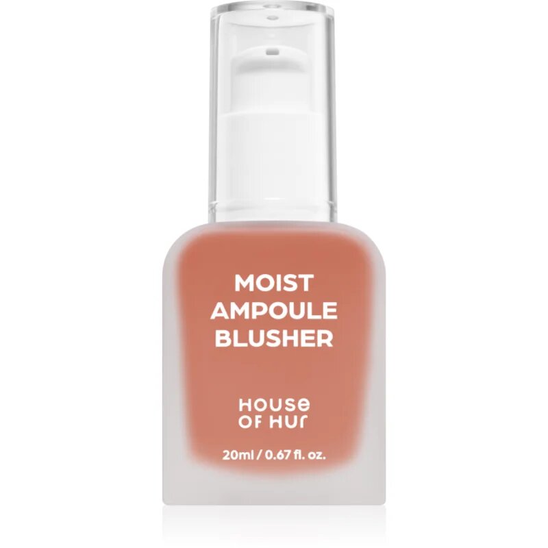 House of Hur Moist Ampoule Blusher течен руж цвят 01 Nude Beige 20 мл.