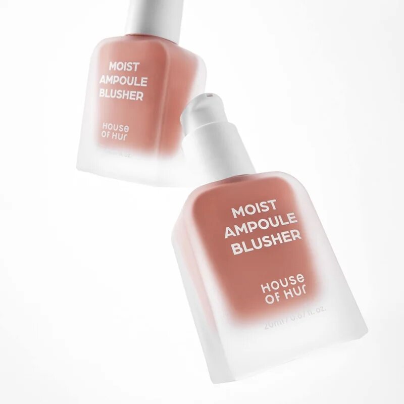 House of Hur Moist Ampoule Blusher течен руж цвят 01 Nude Beige 20 мл.