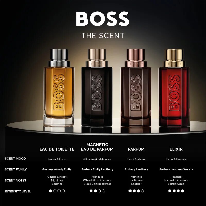 Hugo Boss BOSS The Scent тоалетна вода сменяема за мъже 50 мл.