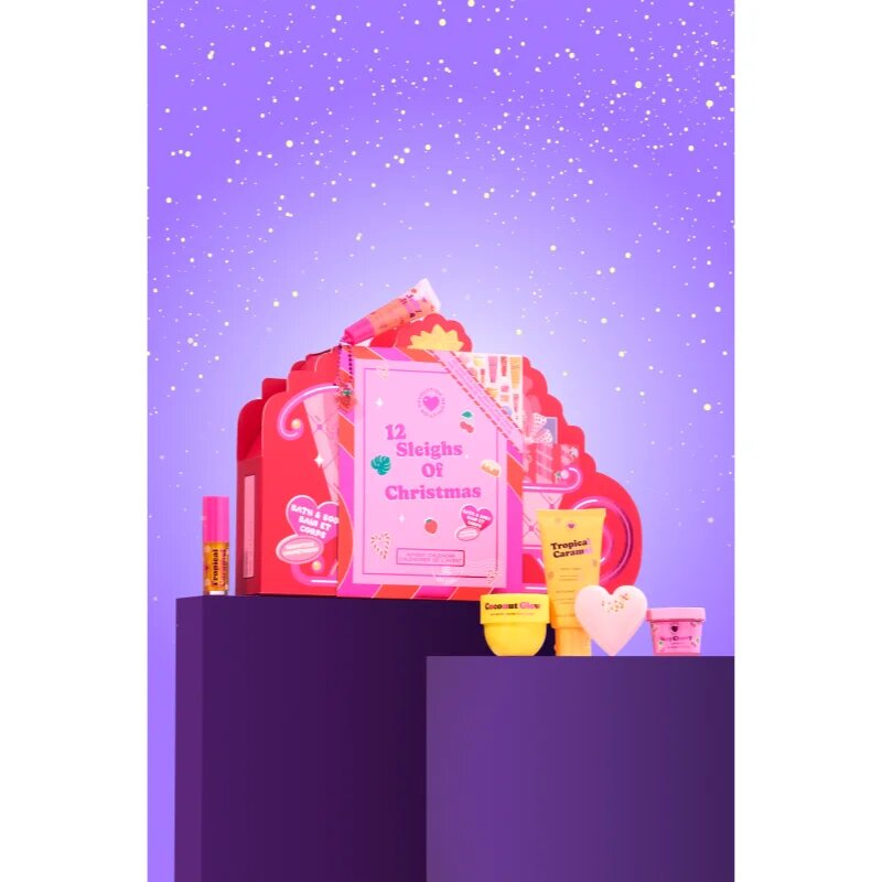 I Heart Revolution Advent Calendar 12 Sleighs of Christmas коледен календар за тяло и лице