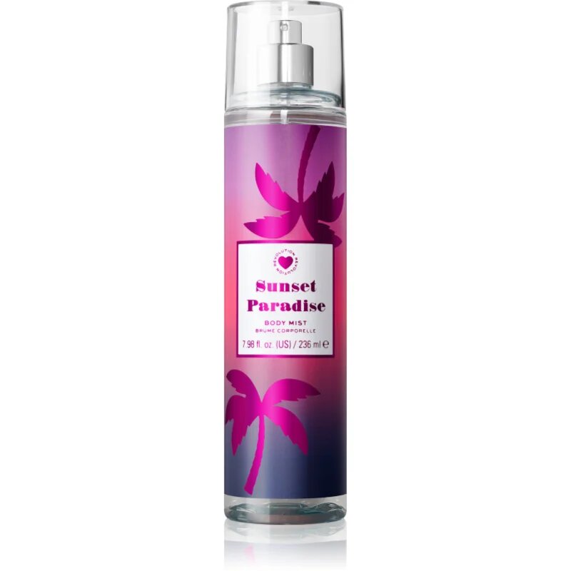 I Heart Revolution Body Mist Tropical Paradise парфюмиран спрей за тяло за жени 236 мл.