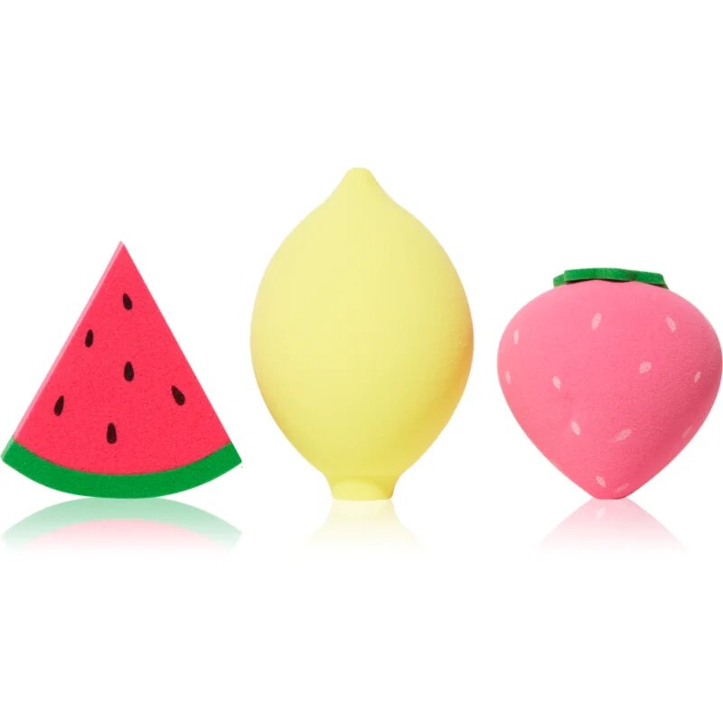 I Heart Revolution Fruit Punch Blending Sponge Trio комплект апликатори за съвършен външен вид