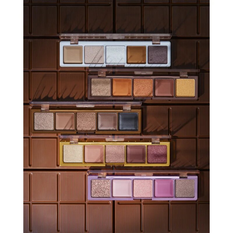 I Heart Revolution Mini Chocolate Palette палитра сенки за очи цвят White Vanilla Cream 55 гр.