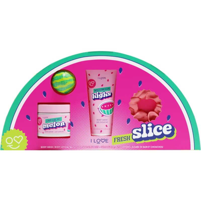 I Love Fresh Slice подаръчен комплект за вана