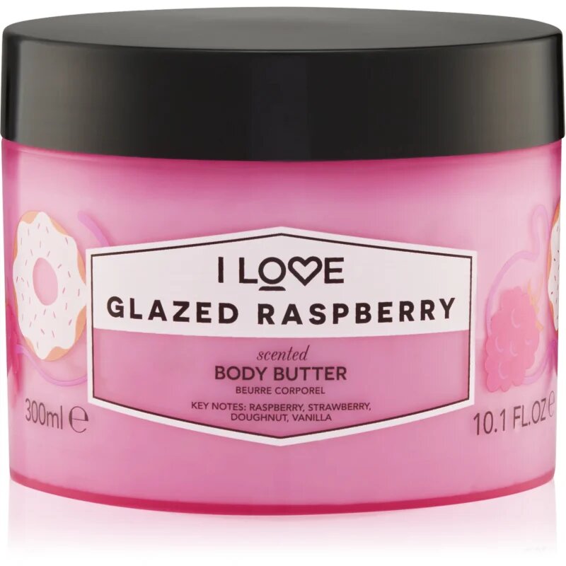 I Love Glazed Raspberry масло за тяло 330 мл.