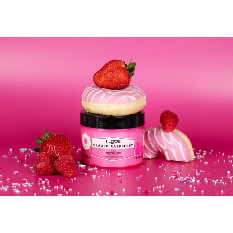 I Love Glazed Raspberry масло за тяло 330 мл.