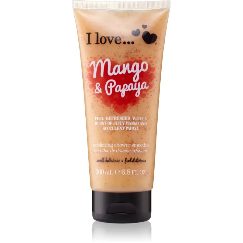 I Love Mango & Papaya душ пилинг 200 мл.