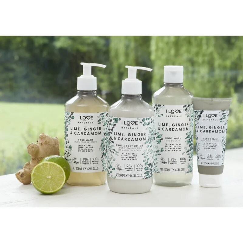 I Love Naturals Lime Ginger & Cardamom крем за ръце 100 мл.