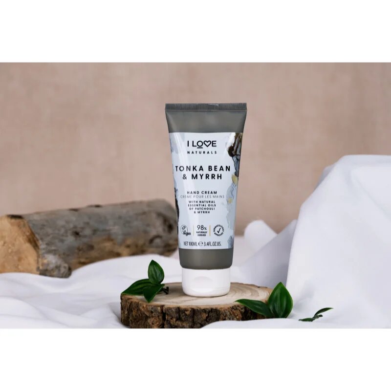 I Love Naturals Tonka Bean & Myrrh крем за ръце 100 мл.