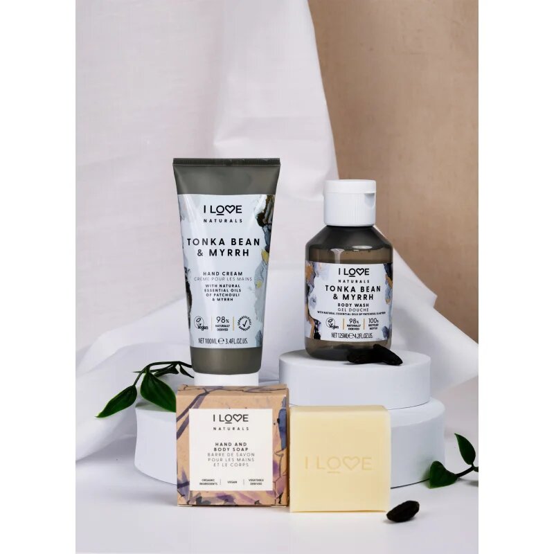 I Love Naturals Tonka Bean & Myrrh крем за ръце 100 мл.