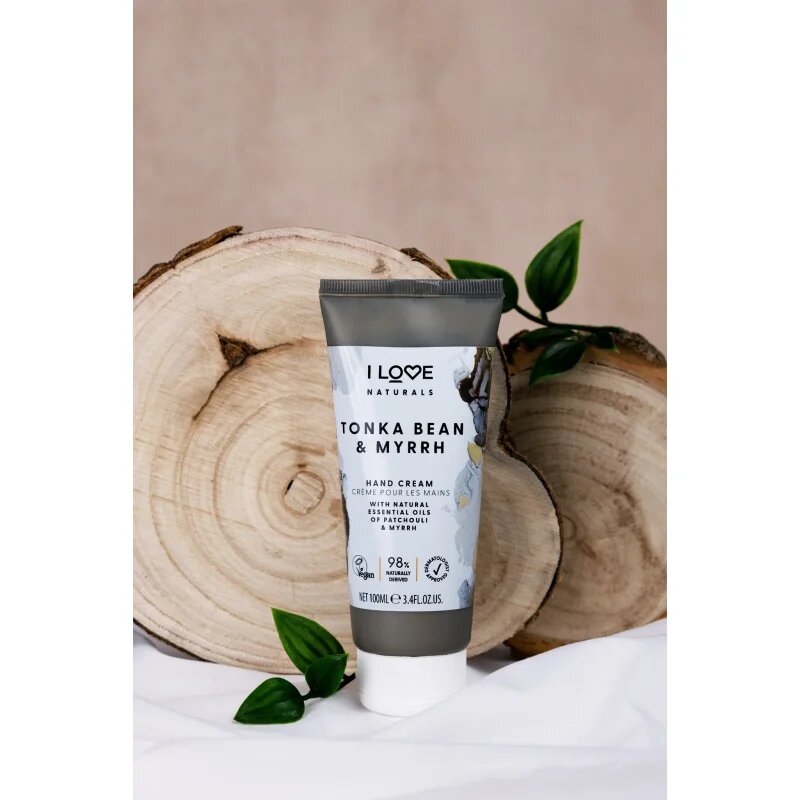 I Love Naturals Tonka Bean & Myrrh крем за ръце 100 мл.