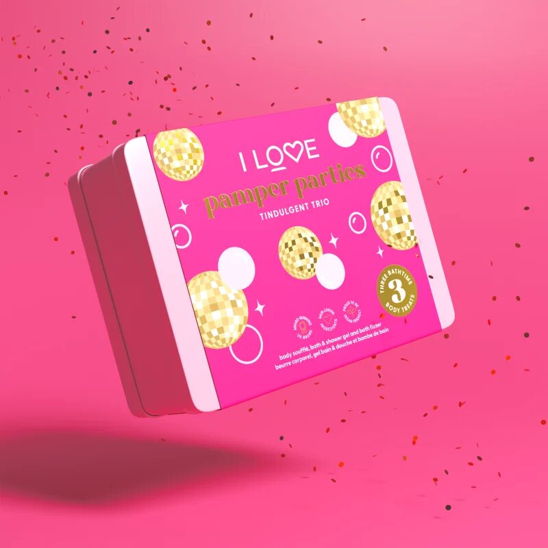 I Love Pamper Parties Tindulgent Trio подаръчен комплект в кутия