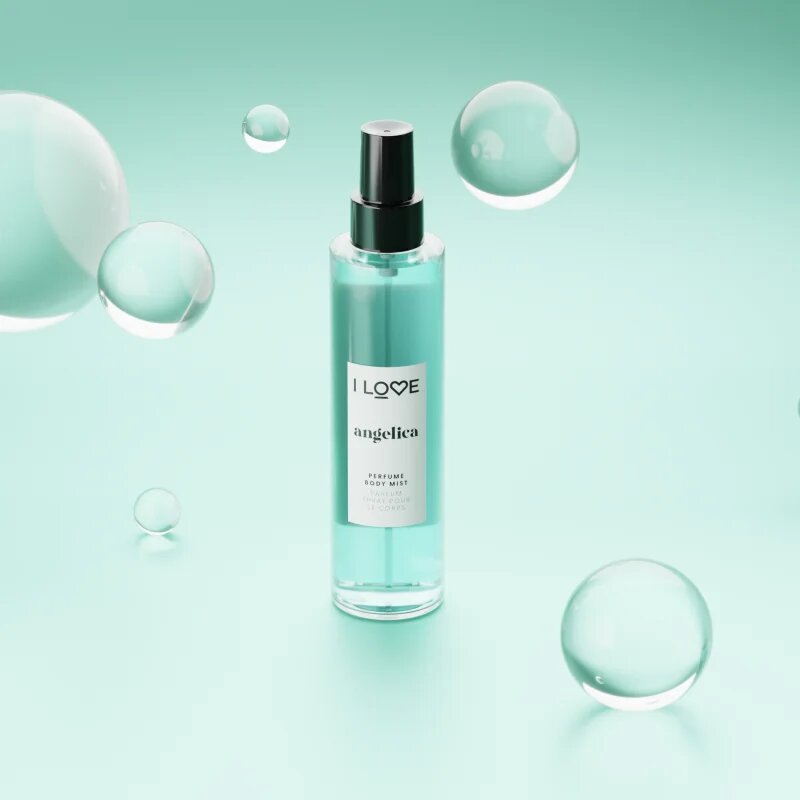 I Love Perfume Body Mist Angelica парфюмиран спрей за тяло за жени 200 мл.