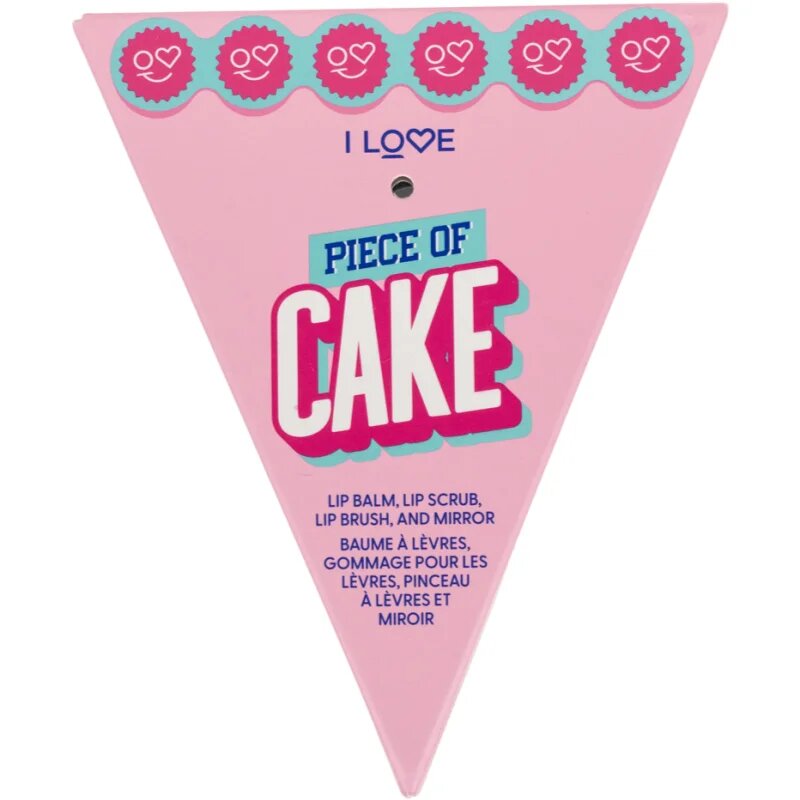 I Love Piece of Cake подаръчен комплект за устни