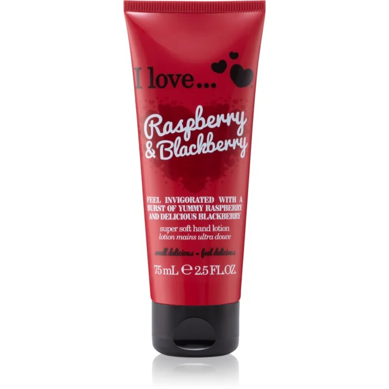 I Love Raspberry & Blackberry крем за ръце 75 мл.