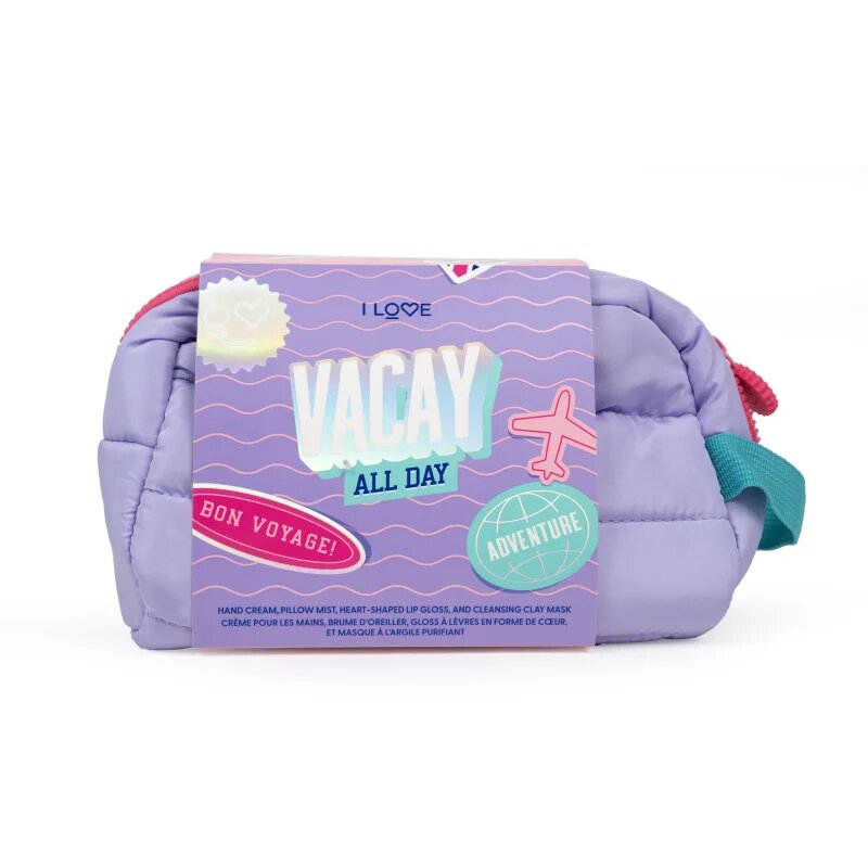 I Love Vacay All Day подаръчен комплект на път