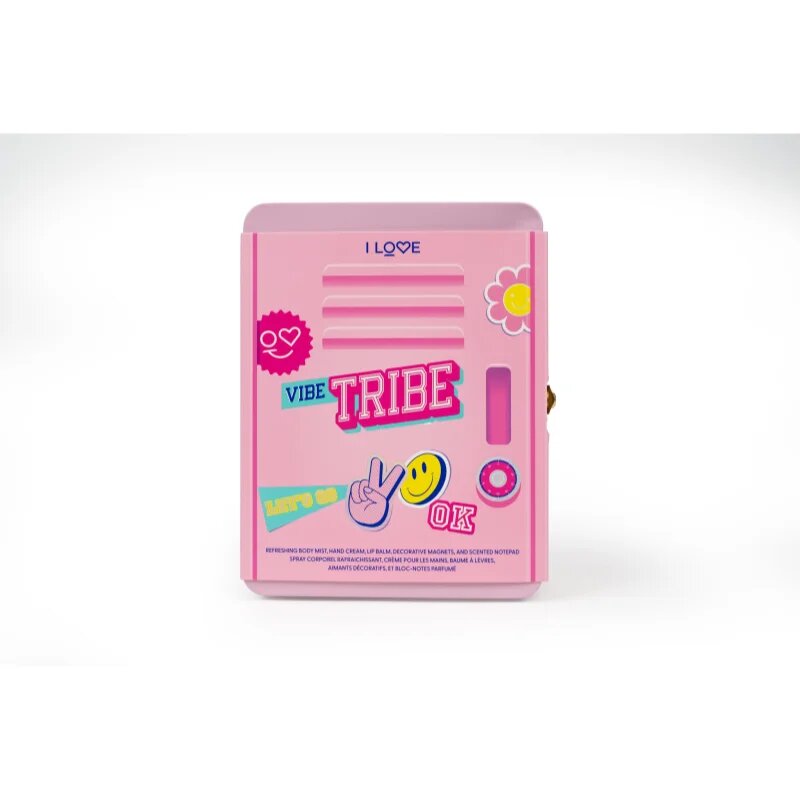 I Love Vibe Tribe подаръчен комплект метална кутия
