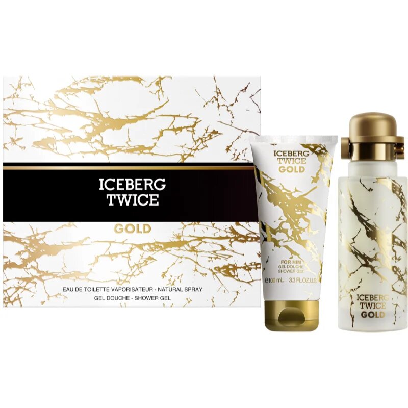 Iceberg Twice Gold подаръчен комплект за мъже 1 бр.