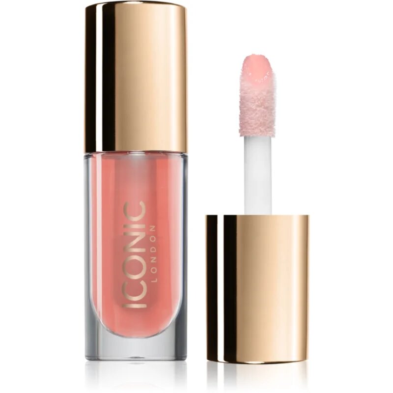 ICONIC London Lustre Lip Oil хидратиращо олио за устни цвят She's A Peach 6 мл.