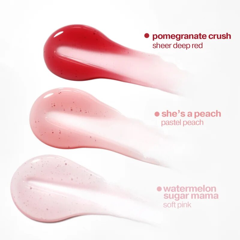 ICONIC London Lustre Lip Oil хидратиращо олио за устни цвят She's A Peach 6 мл.