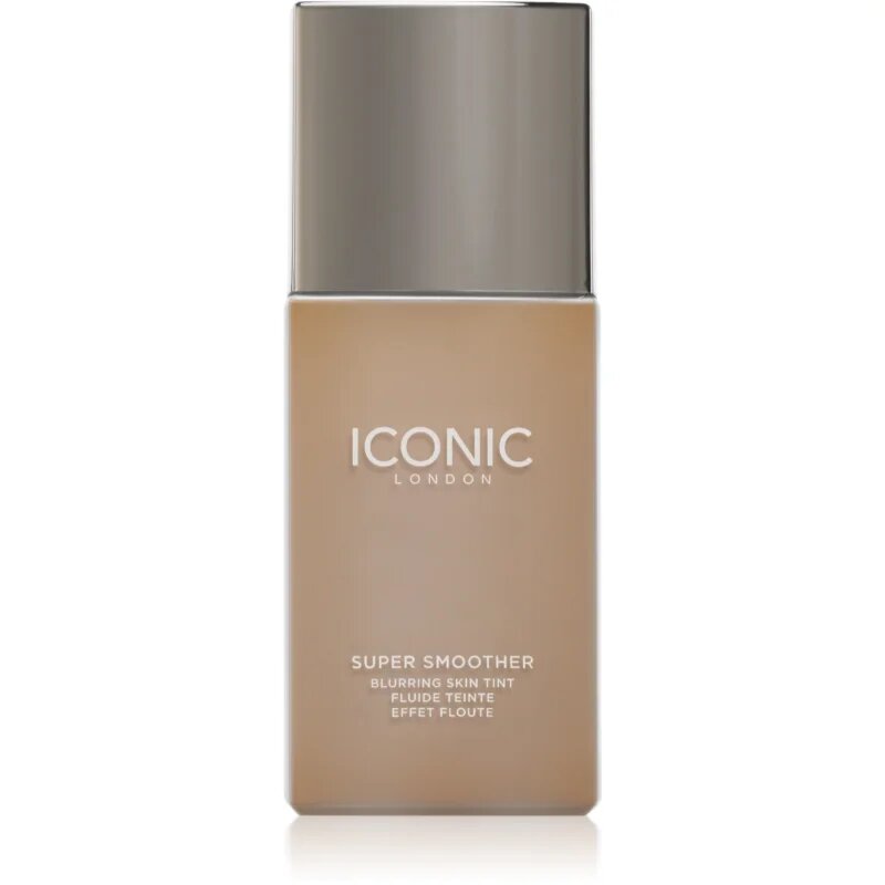ICONIC London Super Smoother Blurring Skin Tint лек хидратиращ фон дьо тен цвят Neutral Tan 30 мл.