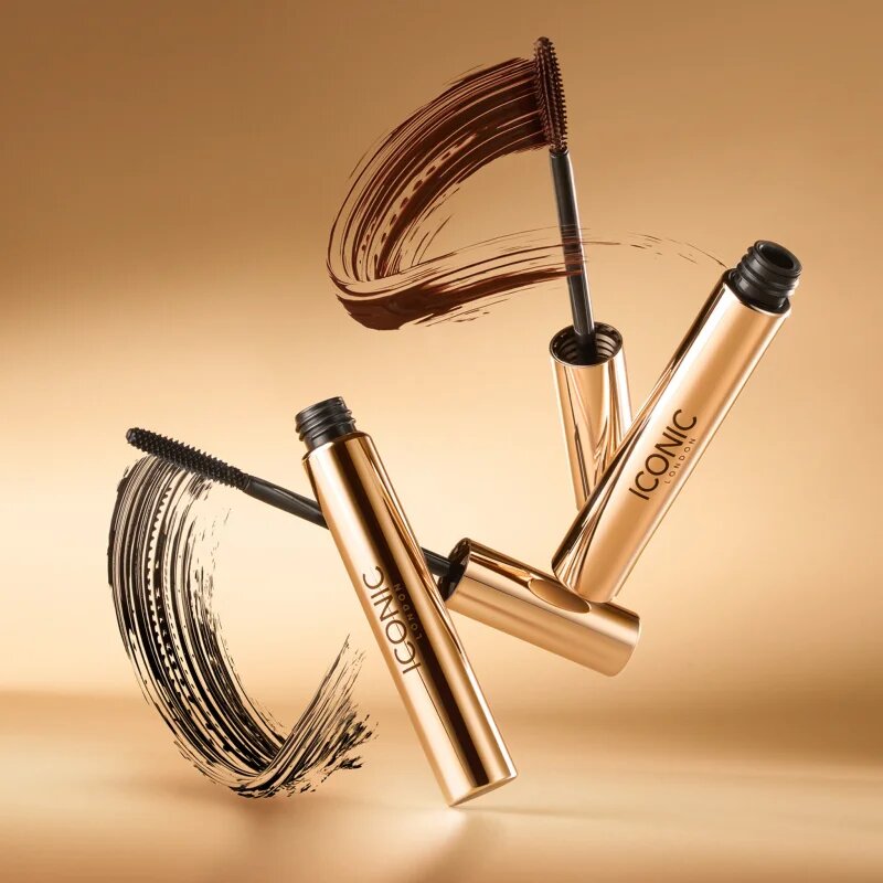 ICONIC London Triple Threat спирала за обем и удължаване на мигли цвят Brown 9 мл.