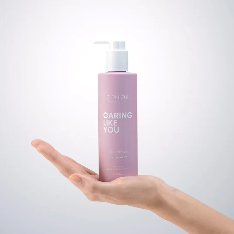 ICONIQUE Professional CARING LIKE YOU Deep Hydration дълбоко хидратиращ балсам за суха и увредена коса 250 мл.